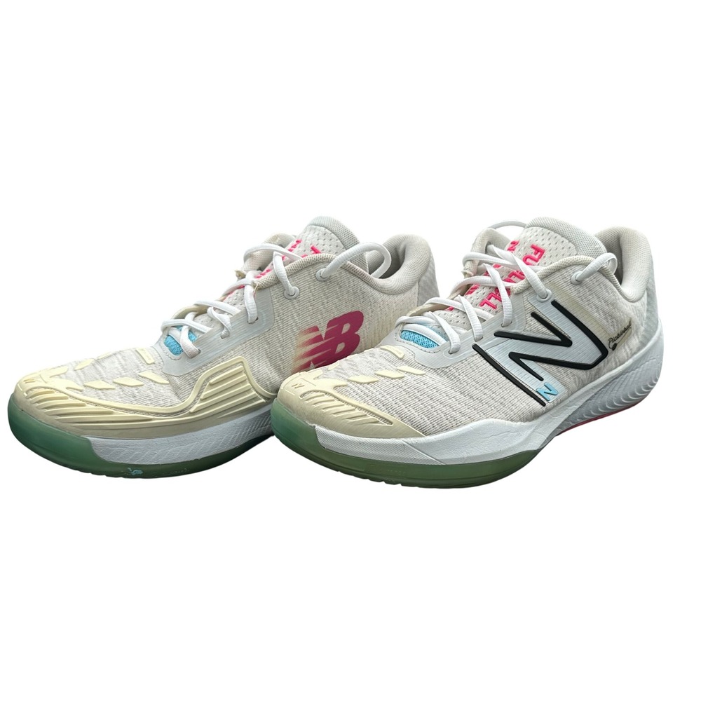 New Balance FuelCell 996v5 Pickleball Shoes White Pink WCH996P5 Womens 9.5